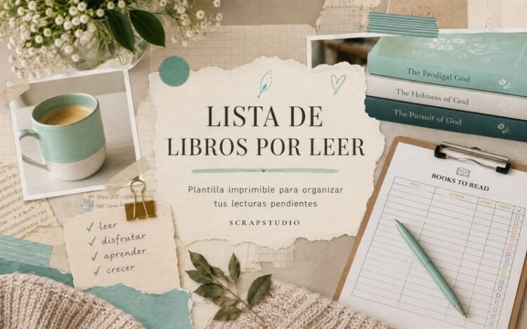 Lista de libros por leer: plantilla gratis para organizar tus lecturas
