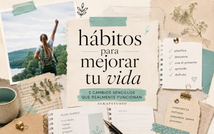 Hábitos para mejorar tu vida: 5 cambios sencillos y sostenibles