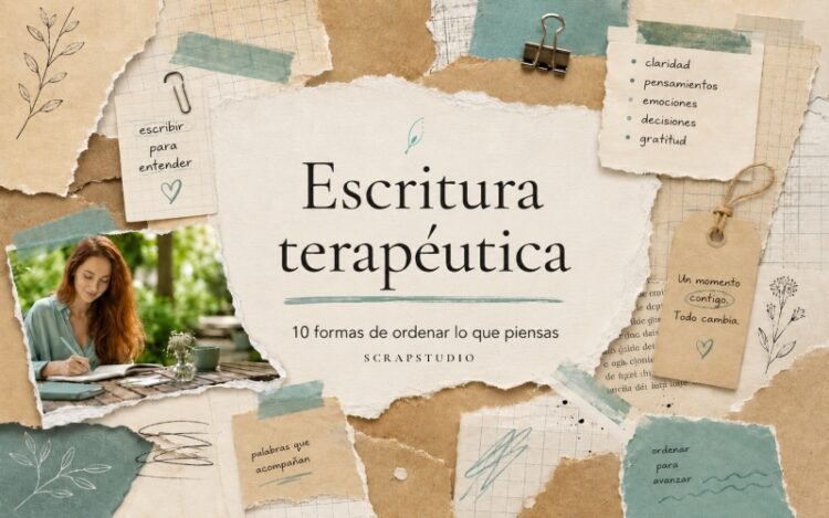 Escritura terapéutica: 10 formas de ordenar lo que piensas