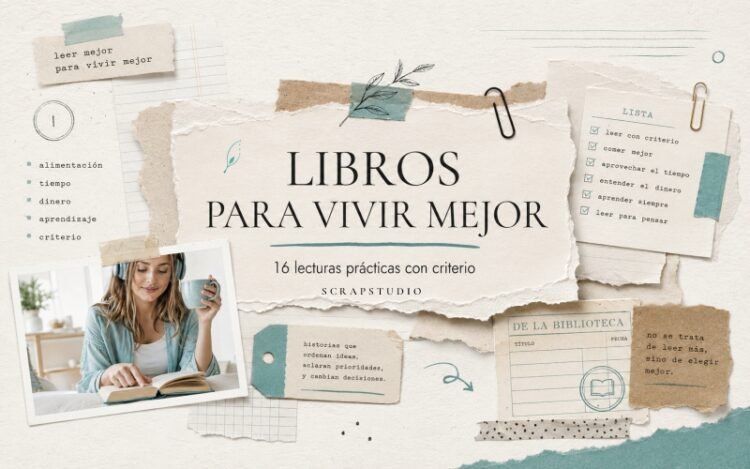16 libros para vivir mejor: lecturas prácticas con criterio