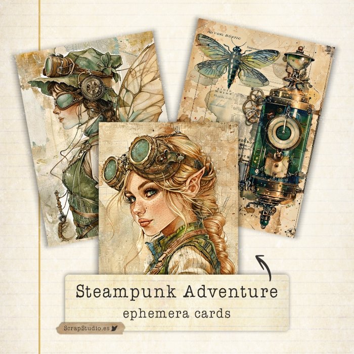 Steampunk Adventure Elf Girl