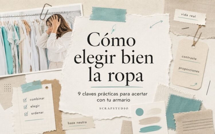 Cómo elegir bien la ropa: 9 claves prácticas para acertar sin saber de moda