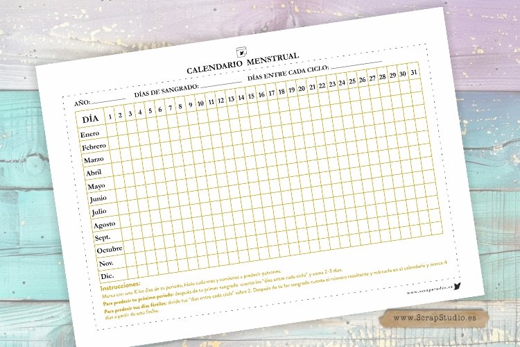 5 Razones para hacer un seguimiento de tu período + Imprimible GRATIS