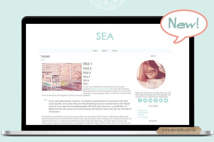 Sea - WordPress Theme