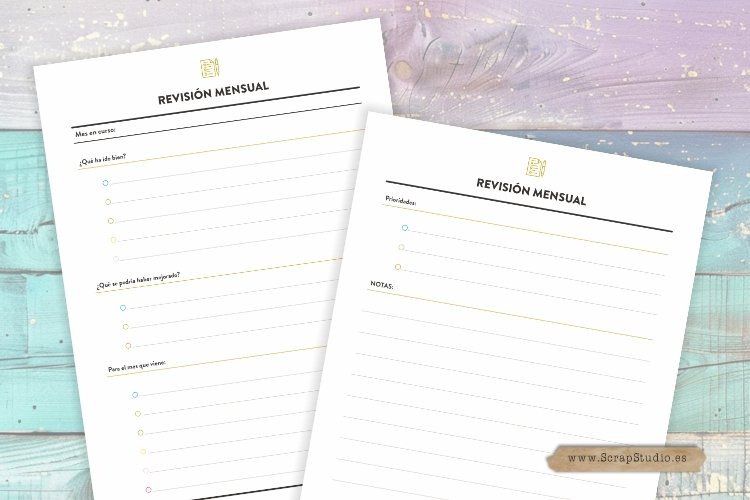 Como Hacer Una Revisión Mensual + Imprimible GRATIS
